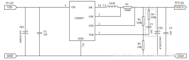 CX88555V4A CCCV DC-DC ͬ IC