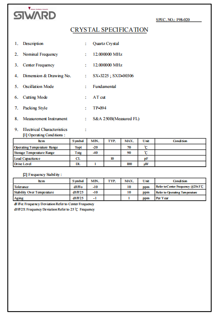 SIWARDϣAwXTL571100-F98-020_ϣA12M